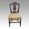 Harlequin set of 14 dining chairs inlaid back