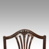 Harlequin set of 14 dining chairs plain toprail