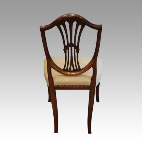 Harlequin set of 14 dining chairs rear splat