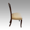 Harlequin set of 14 dining chairs side inlaid