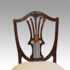 Harlequin set of 14 dining chairs with inlay