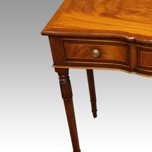 Maples side table drawer front