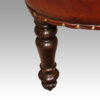 Victorian cockfighting chair front leg