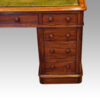 Victorian mahogany pedestal desk drawers