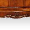 Walnut commode chest apron