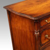 Walnut commode chest corner