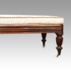 William IV rosewood chaise lounge leg