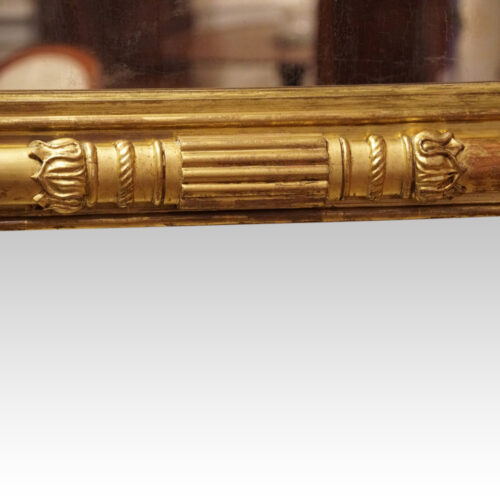 19thc. gilt mirror detail frieze