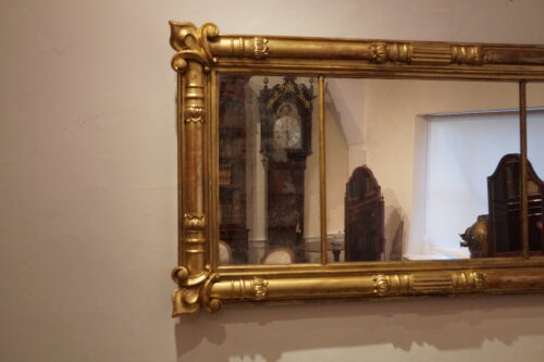 19thc. gilt mirror end