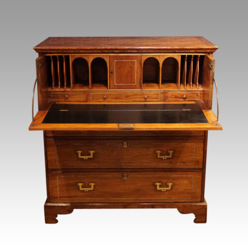 Anglo Indian campaign chest desk open
