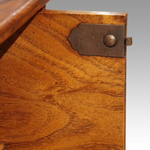 Anglo Indian campaign chest drawer catch