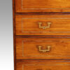 Anglo Indian campaign chest flush handles