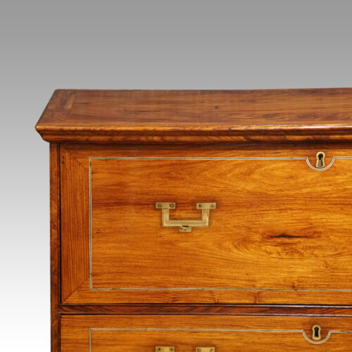 Anglo Indian campaign chest top drawer