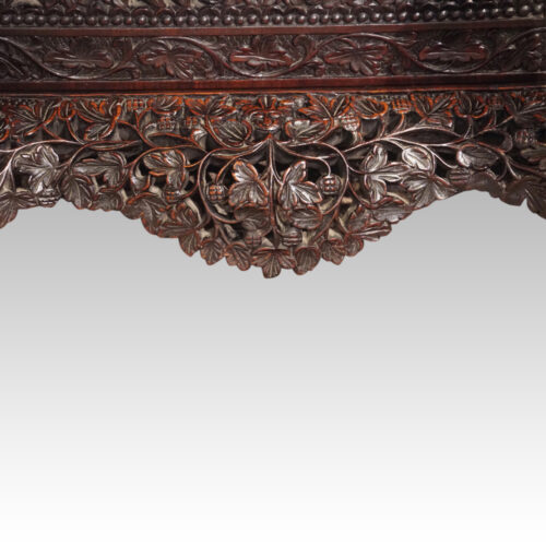 Antique Burmese Davenport apron