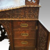 Antique Burmese Davenport interior