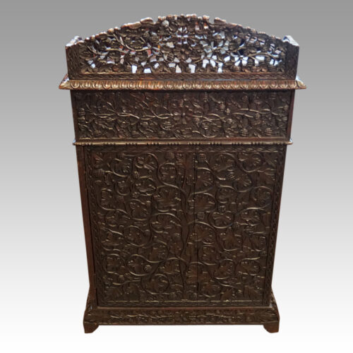 Antique Burmese Davenport rear