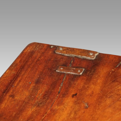 Antique merchants strongbox old repair