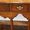 Antique oak arched dresser arched frieze