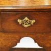 Antique oak arched dresser handle