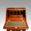 Edwardian inlaid mahogany bureau interior