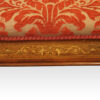 Edwardian inlaid stool inlay detail