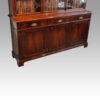 Edwardian mahogany library bookcaseby Warings of Liverpool base angle