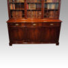 Edwardian mahogany library bookcaseby Warings of Liverpool base front