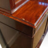 Edwardian mahogany library bookcaseby Warings of Liverpool corner