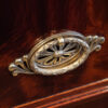 Edwardian mahogany library bookcaseby Warings of Liverpool handle