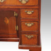 George III inlaid kneehole drawers