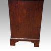 George III inlaid kneehole side