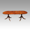 Georgian style mahogany dining table