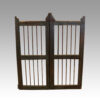 Pair antique dog gates