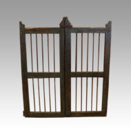 Pair antique dog gates