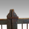Pair antique dog gates top detail