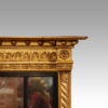 Regency gilt overmantle mirror detail