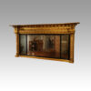 Regency gilt overmantle mirror distance