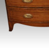 Regency inlaid bow chest bracket foot