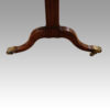 Regency mahogany inlaid sofa table end support