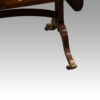 Regency mahogany inlaid sofa table leg