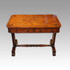 Regency mahogany small library table