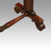 Regency mahogany small library table platform base