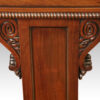Regency mahogany small library table support