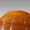 Regency style mahogany deep banded dining table top