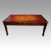Victorian mahogany 6 drawer partners writing table