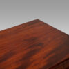 Victorian mahogany chiffonier top detail
