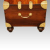 Victorian mahogany military chest handle