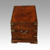 Victorian small brass bound chest top view