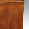 Walnut pedestal desk Waring and Gillows detail side