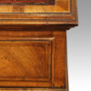 Walnut pedestal desk Waring and Gillows front corner